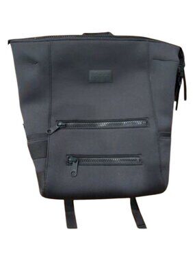 Dagne Dover Indi Medium Brown Neoprene Diaper Backpack Travel Bag Unisex